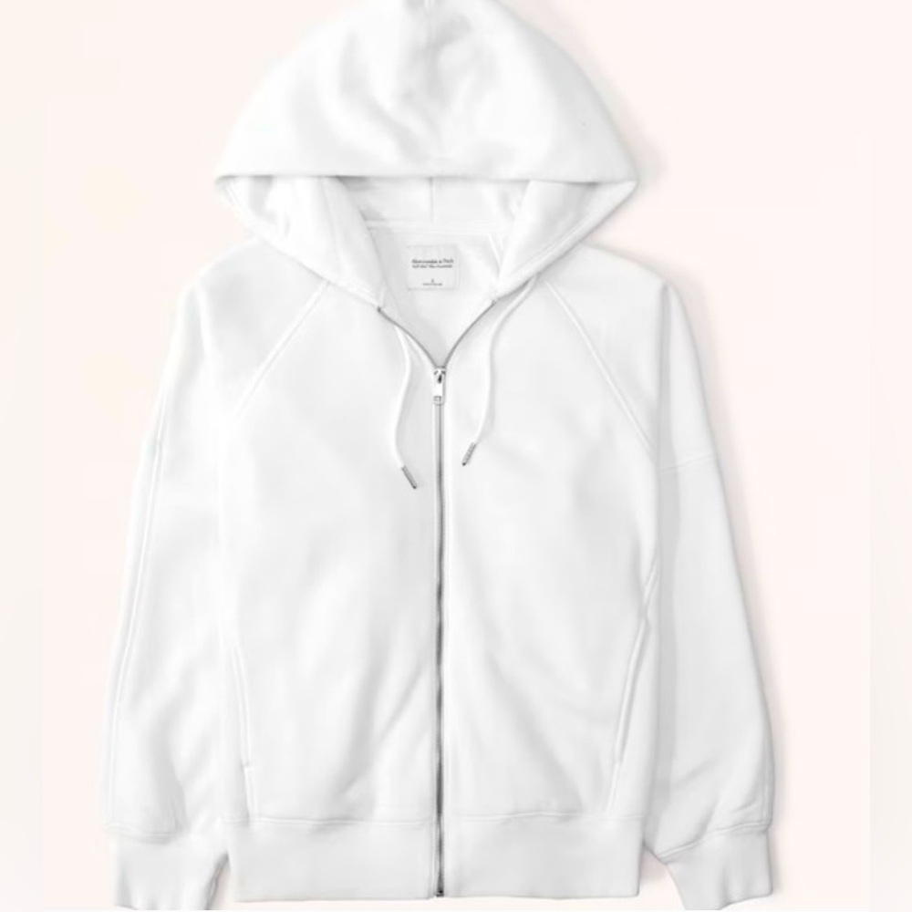 Abercrombie & Fitch Oversized Full-Zip Hoodie